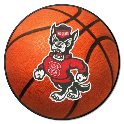 Fan Mats  LLC NC State Wolfpack Basketball Mat Orange