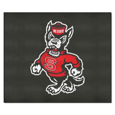 Fan Mats  LLC NC State Wolfpack Tailgater Mat Black