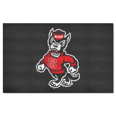 Fan Mats  LLC NC State Wolfpack Ulti-Mat Black