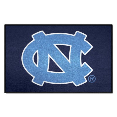 Fan Mats  LLC North Carolina Tar Heels Starter Mat Blue