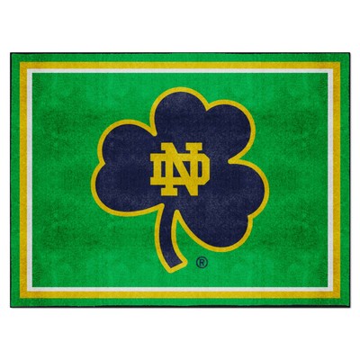 Fan Mats  LLC Notre Dame Fighting Irish 8x10 Rug Green