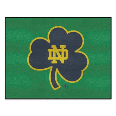 Fan Mats  LLC Notre Dame Fighting Irish All-Star Mat Green