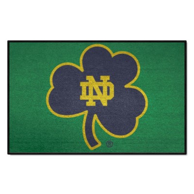 Fan Mats  LLC Notre Dame Fighting Irish Starter Mat Green