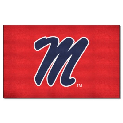 Fan Mats  LLC Ole Miss Rebels Ulti-Mat Red