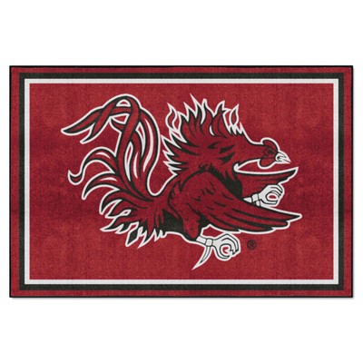 Fan Mats  LLC South Carolina Gamecocks 5x8 Rug Red