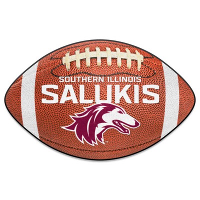 Fan Mats  LLC Southern Illinois Salukis Football Mat Brown