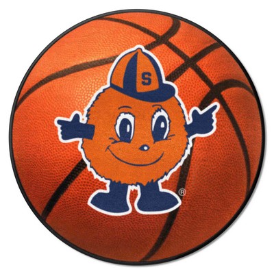 Fan Mats  LLC Syracuse Orange Basketball Mat Orange