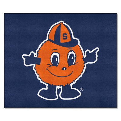 Fan Mats  LLC Syracuse Orange Tailgater Mat Navy