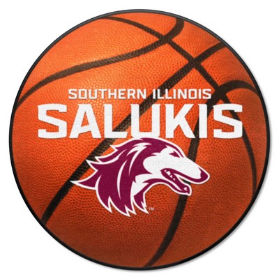 Fan Mats  LLC Southern Illinois Salukis Basketball Mat Orange