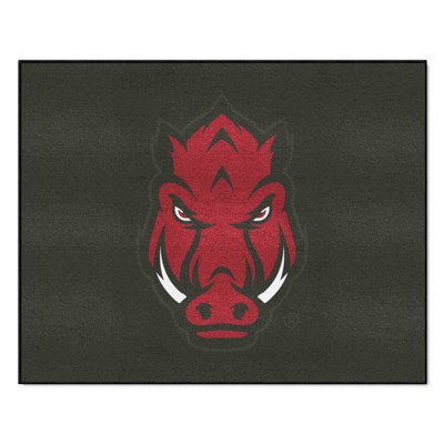 Fan Mats  LLC Arkansas Razorbacks All-Star Mat Black