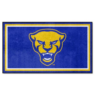 Fan Mats  LLC Pitt Panthers 3x5 Rug Blue