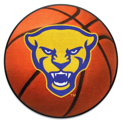 Fan Mats  LLC Pitt Panthers Basketball Mat Orange