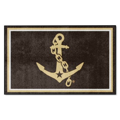 Fan Mats  LLC Vanderbilt Commodores 4x6 Rug Black