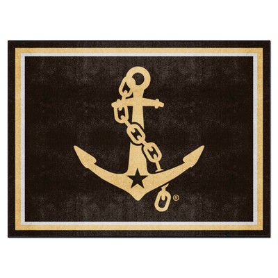 Fan Mats  LLC Vanderbilt Commodores 8x10 Rug Black