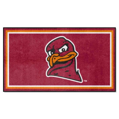 Fan Mats  LLC Virginia Tech Hokies 3x5 Rug Maroon