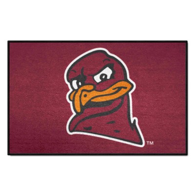 Fan Mats  LLC Virginia Tech Hokies Starter Mat Maroon