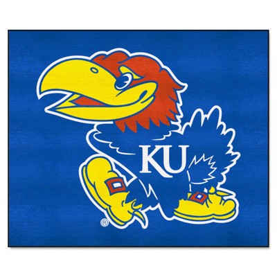 Fan Mats  LLC Kansas Jayhawks Tailgater Mat Blue