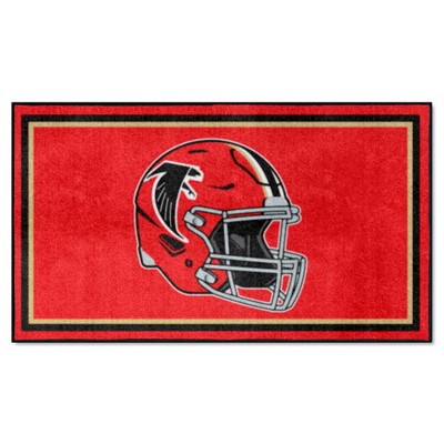 Fan Mats  LLC Atlanta Falcons 3x5 Rug Retro Red