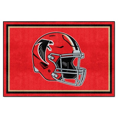 Fan Mats  LLC Atlanta Falcons 5x8 Rug Retro Red