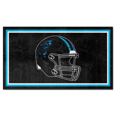 Fan Mats  LLC Carolina Panthers 3x5 Rug Black