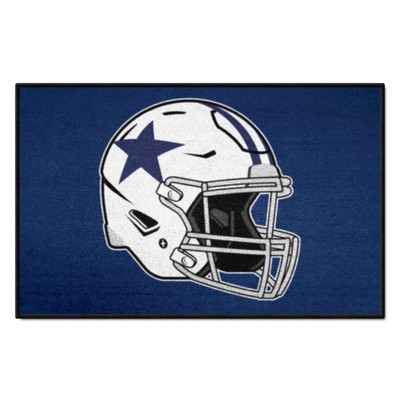 Fan Mats  LLC Dallas Cowboys Starter Mat Retro Blue