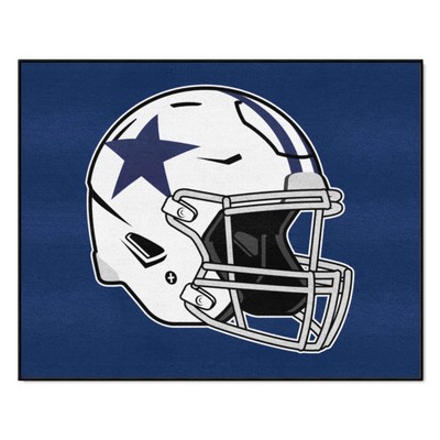 Fan Mats  LLC Dallas Cowboys All-Star Mat Retro Blue