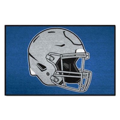 Fan Mats  LLC Detroit Lions Starter Mat Retro Blue