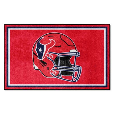 Fan Mats  LLC Houston Texans 4x6 Rug Red