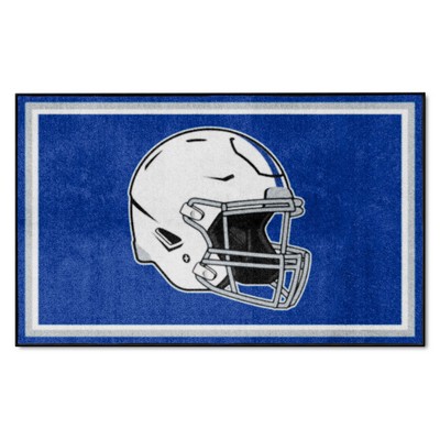 Fan Mats  LLC Indianapolis Colts 4x6 Rug Retro Blue