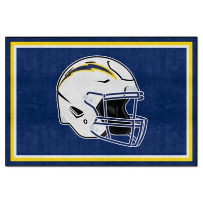 Fan Mats  LLC Los Angeles Chargers 5x8 Rug Navy