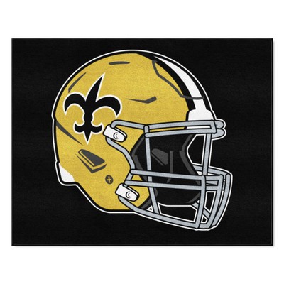 Fan Mats  LLC New Orleans Saints All-Star Mat Retro Black