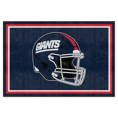 Fan Mats  LLC New York Giants 5x8 Rug Retro Blue