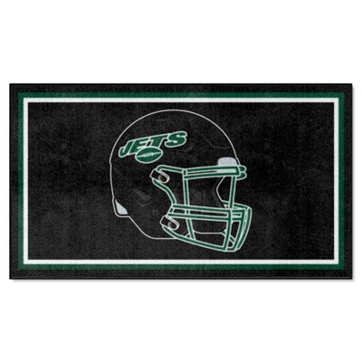 Fan Mats  LLC New York Jets 3x5 Rug Black