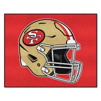 Fan Mats  LLC San Francisco 49ers All-Star Mat Retro Red