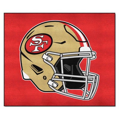 Fan Mats  LLC San Francisco 49ers Tailgater Mat Retro Red