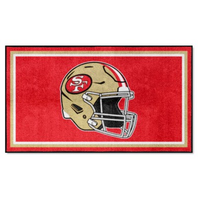 Fan Mats  LLC San Francisco 49ers 3x5 Rug Retro Red