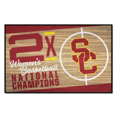 Fan Mats  LLC Southern California Trojans Starter Mat Dynasty Tan