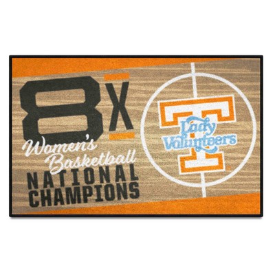 Fan Mats  LLC Tennessee Volunteers Starter Mat Dynasty Tan