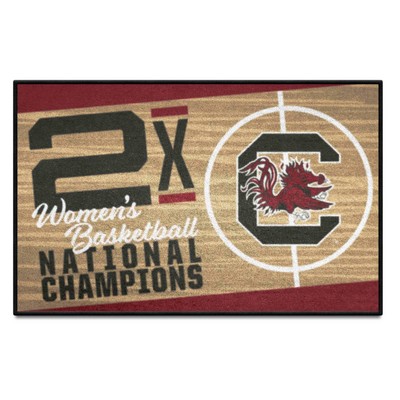 Fan Mats  LLC South Carolina Gamecocks Starter Mat Dynasty Tan