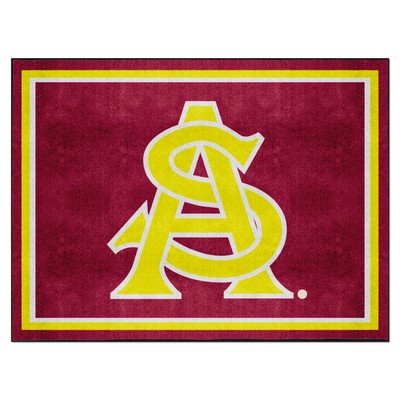 Fan Mats  LLC Arizona State Sun Devils 8x10 Rug Maroon