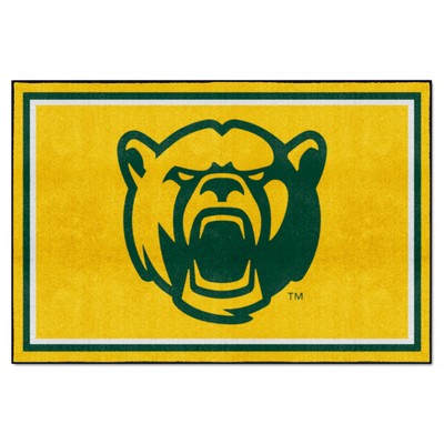 Fan Mats  LLC Baylor Bears 5x8 Rug Yellow