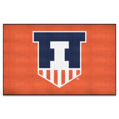 Fan Mats  LLC Illinois Illini Ulti-Mat Orange