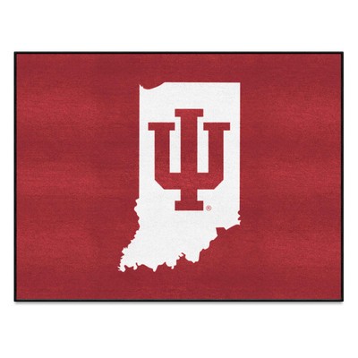 Fan Mats  LLC Indiana Hooisers All-Star Mat Red