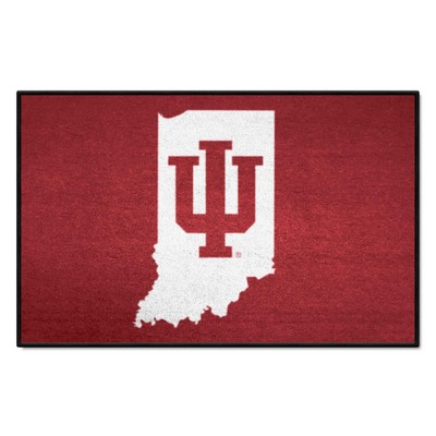 Fan Mats  LLC Indiana Hooisers Starter Mat Red