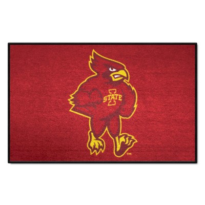 Fan Mats  LLC Iowa State Cyclones Starter Mat Red