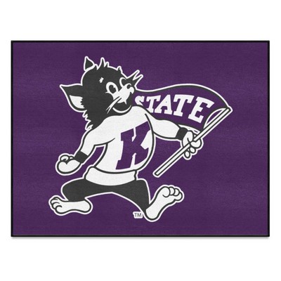 Fan Mats  LLC Kansas State Wildcats All-Star Mat Purple