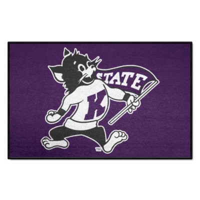 Fan Mats  LLC Kansas State Wildcats Starter Mat Purple