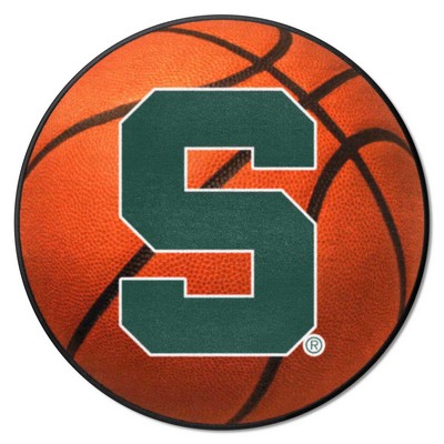 Fan Mats  LLC Michigan State Spartans Basketball Mat Orange