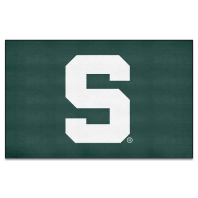 Fan Mats  LLC Michigan State Spartans Ulti-Mat Green