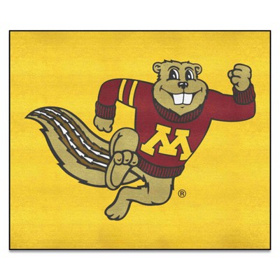 Fan Mats  LLC Minnesota Golden Gophers Tailgater Mat Gold